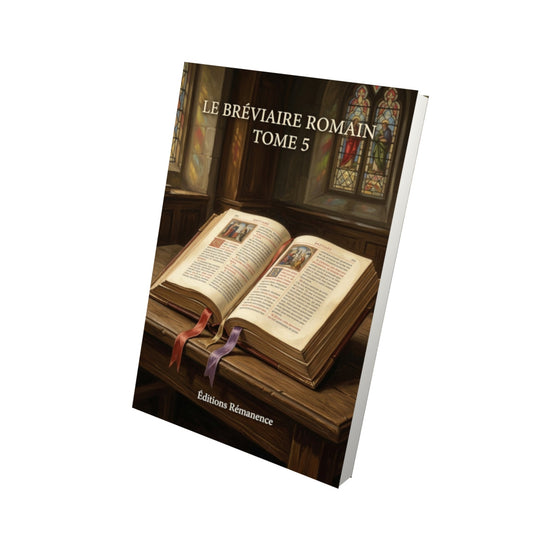 Livre Le Bréviaire romain Tome 5 - - Vue 3D - Editions Remanence