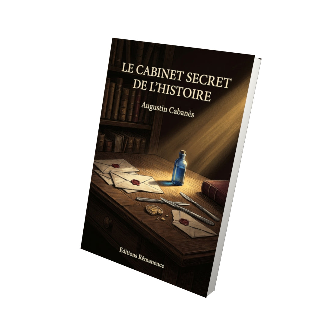 Livre Le Cabinet secret de l’histoire par Augustin Cabanès - Vue 3D - Editions Remanence