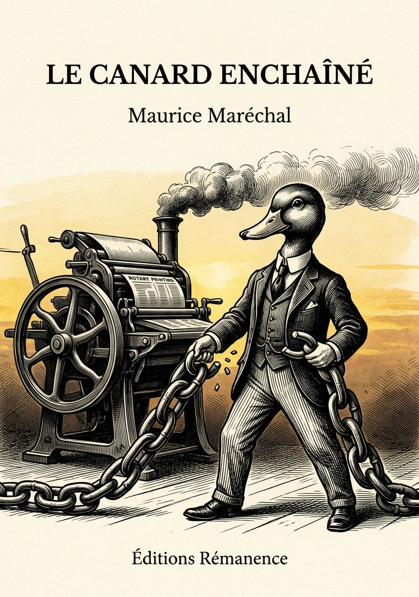 Livre Le Canard enchaîné par Maurice Maréchal - Couverture - Editions Remanence
