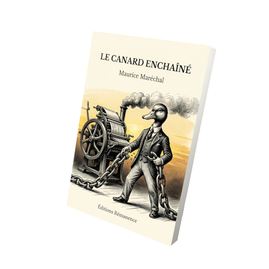Livre Le Canard enchaîné par Maurice Maréchal - Vue 3D - Editions Remanence