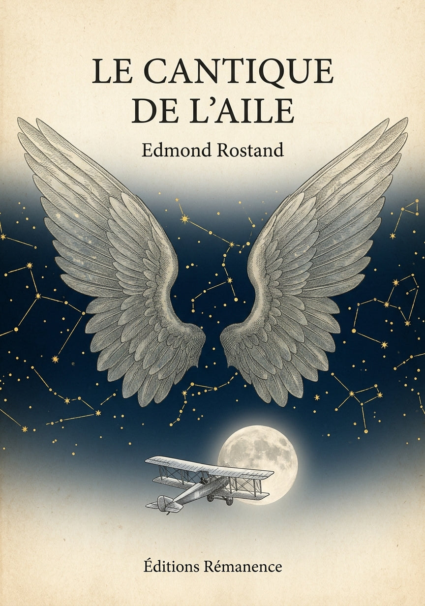 Le Cantique de l'Aile - Edmond Rostand (Couverture)