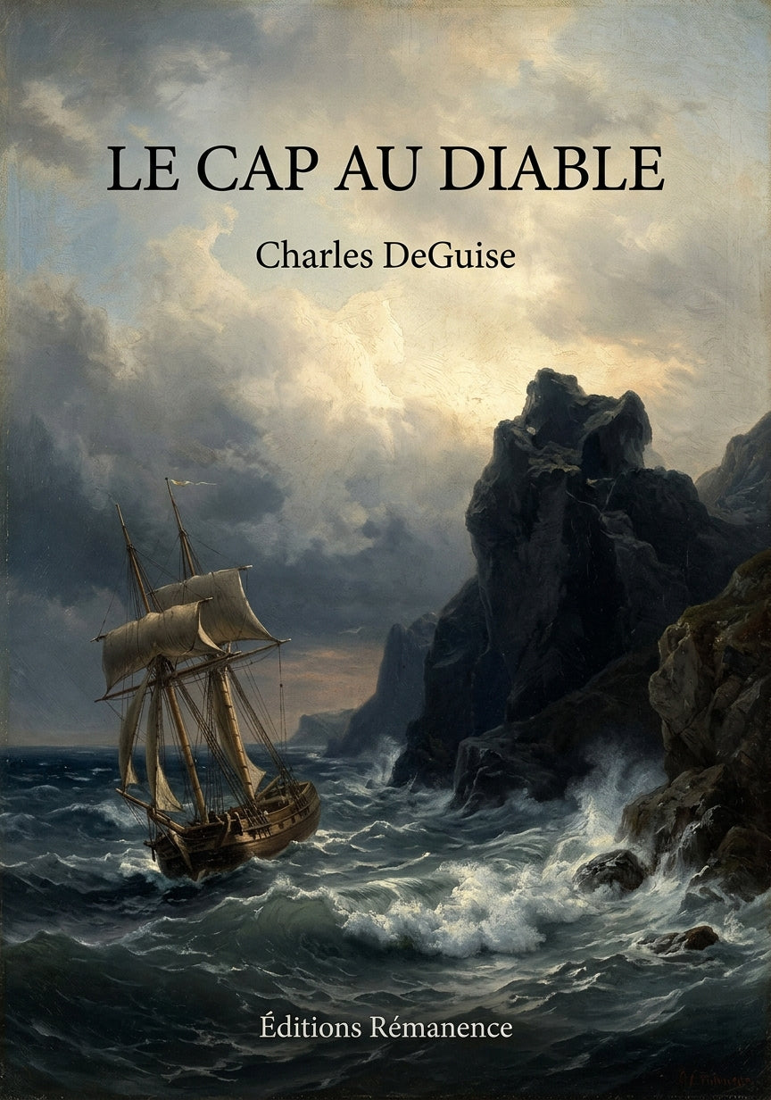 Livre Le Cap au diable par Charles DeGuise - Couverture - Editions Remanence