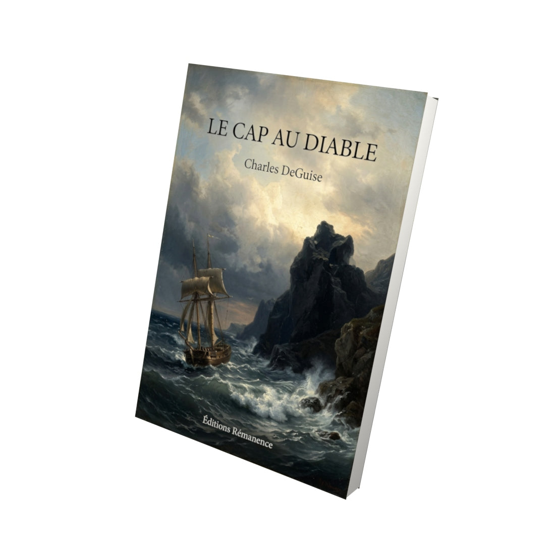 Livre Le Cap au diable par Charles DeGuise - Vue 3D - Editions Remanence