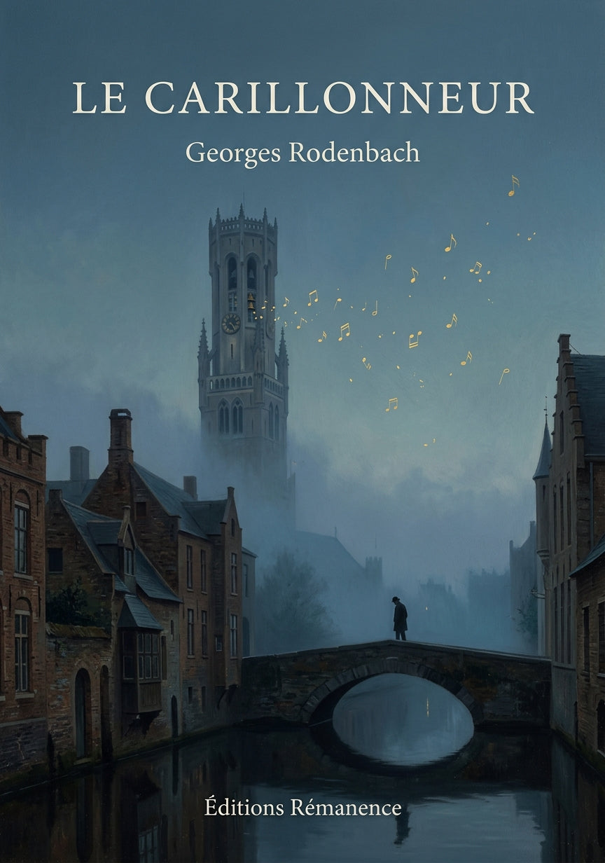 Livre Le Carillonneur par Georges Rodenbach - Couverture - Editions Remanence
