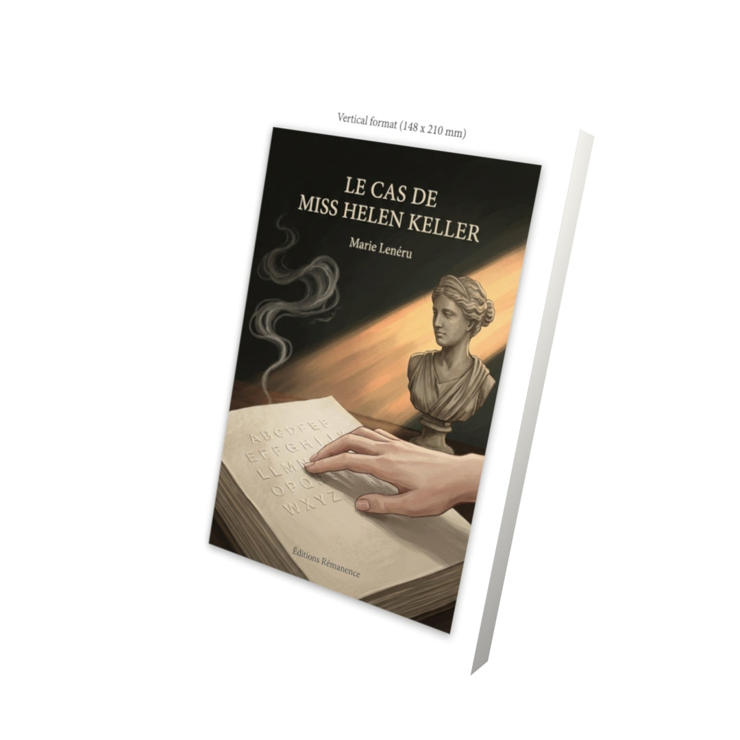 Livre Le Cas de Miss Helen Keller par Marie Lenéru - Vue 3D - Editions Remanence