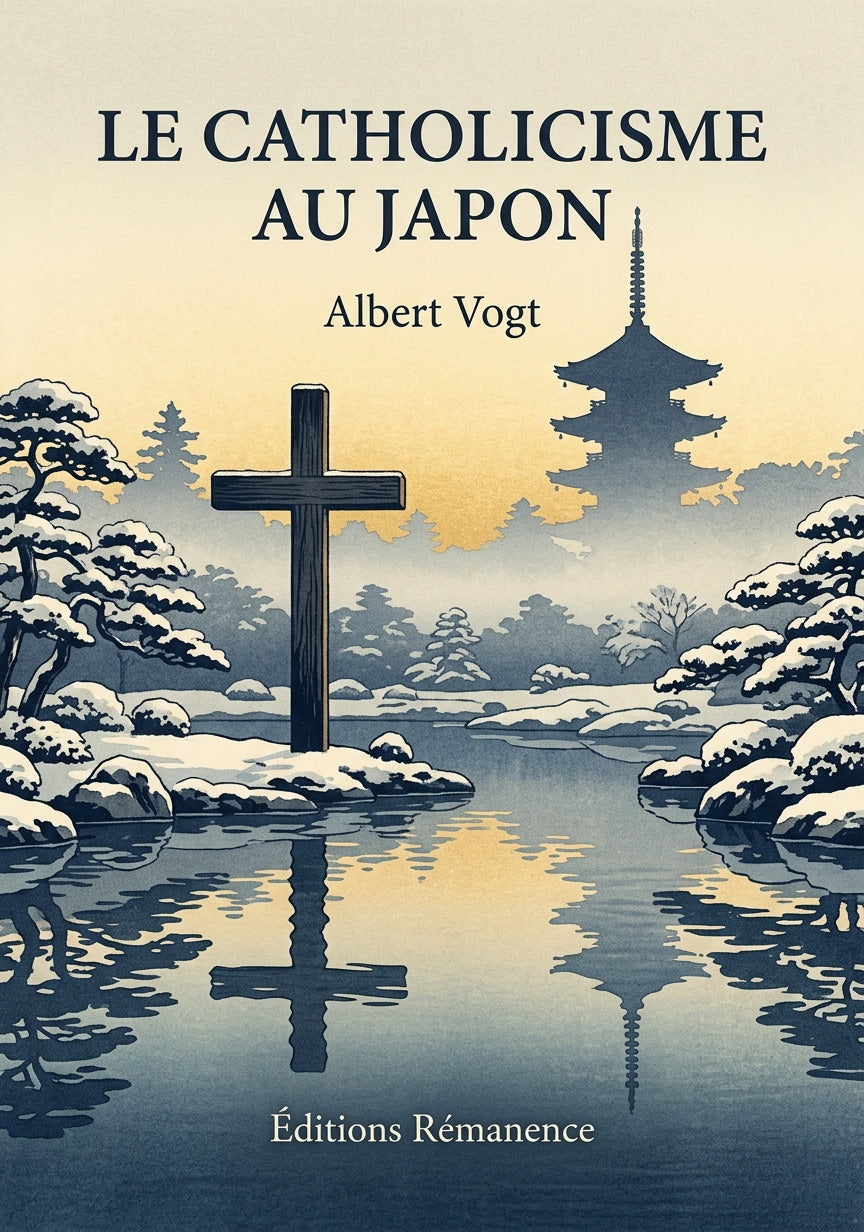 Livre Le catholicisme au Japon par Albert Vogt - Couverture - Editions Remanence