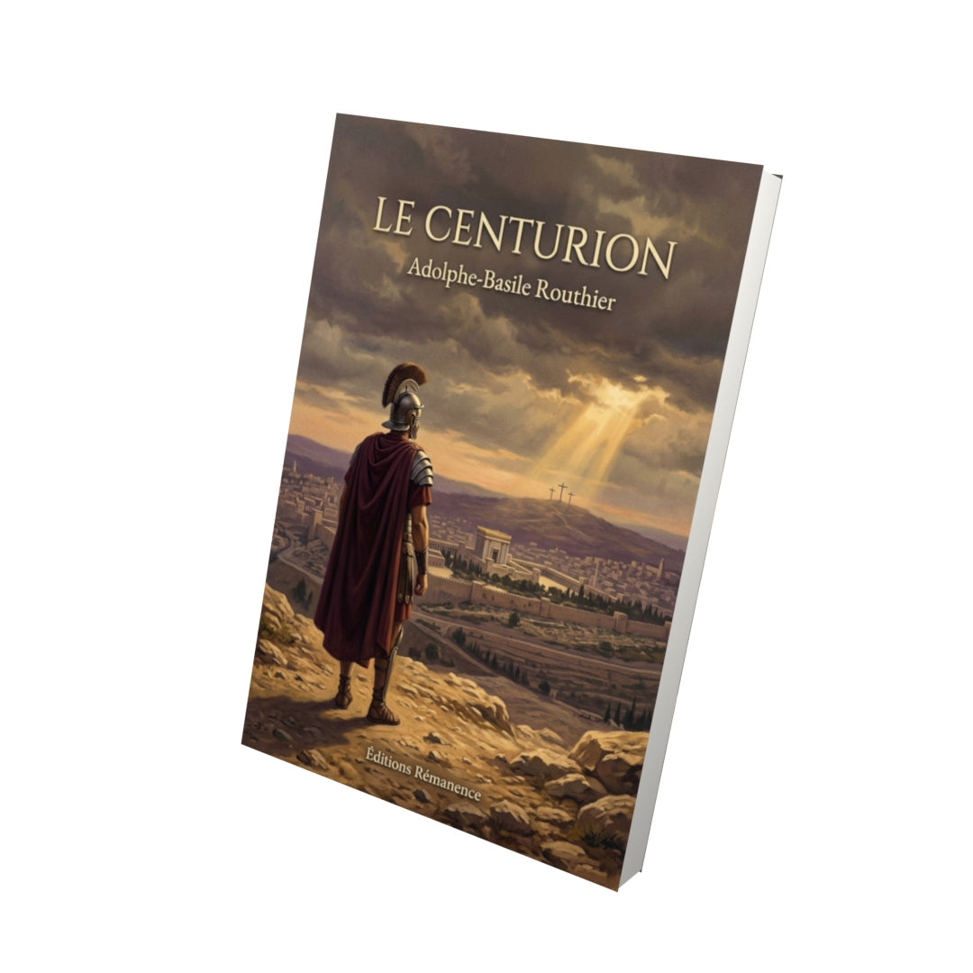 Livre Le Centurion par Adolphe-Basile Routhier - Vue 3D - Editions Remanence