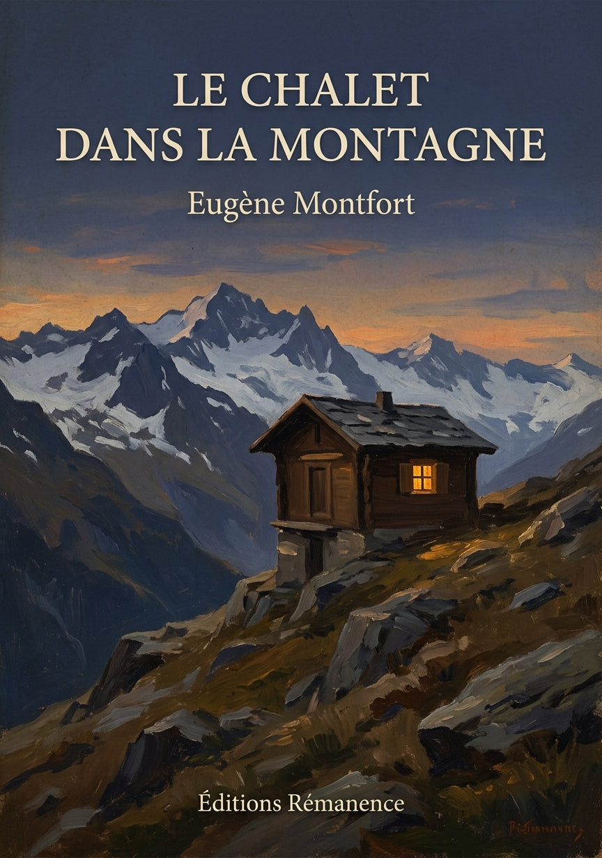Le chalet dans la montagne - Eugène Montfort (Couverture)