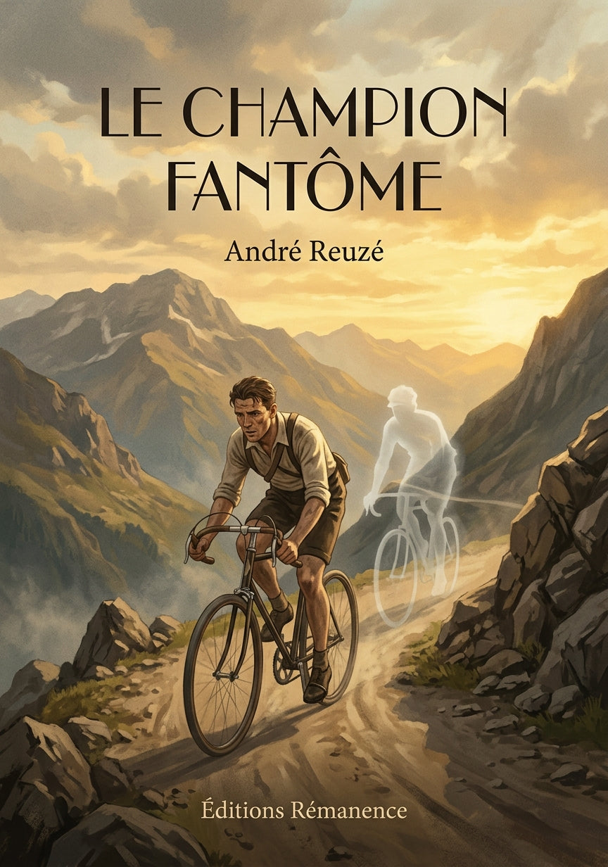 Livre Le Champion fantôme par André Reuzé - Couverture - Editions Remanence