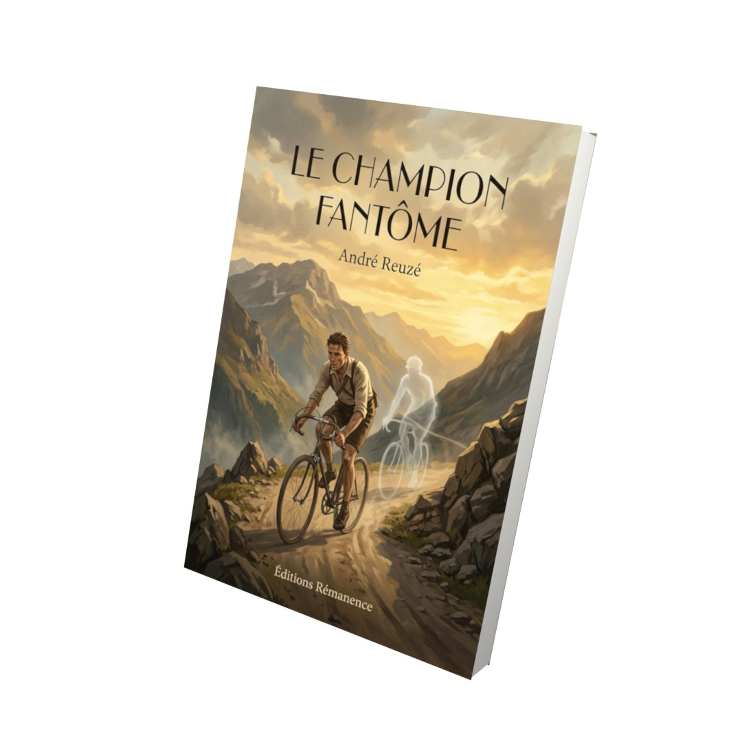Livre Le Champion fantôme par André Reuzé - Vue 3D - Editions Remanence