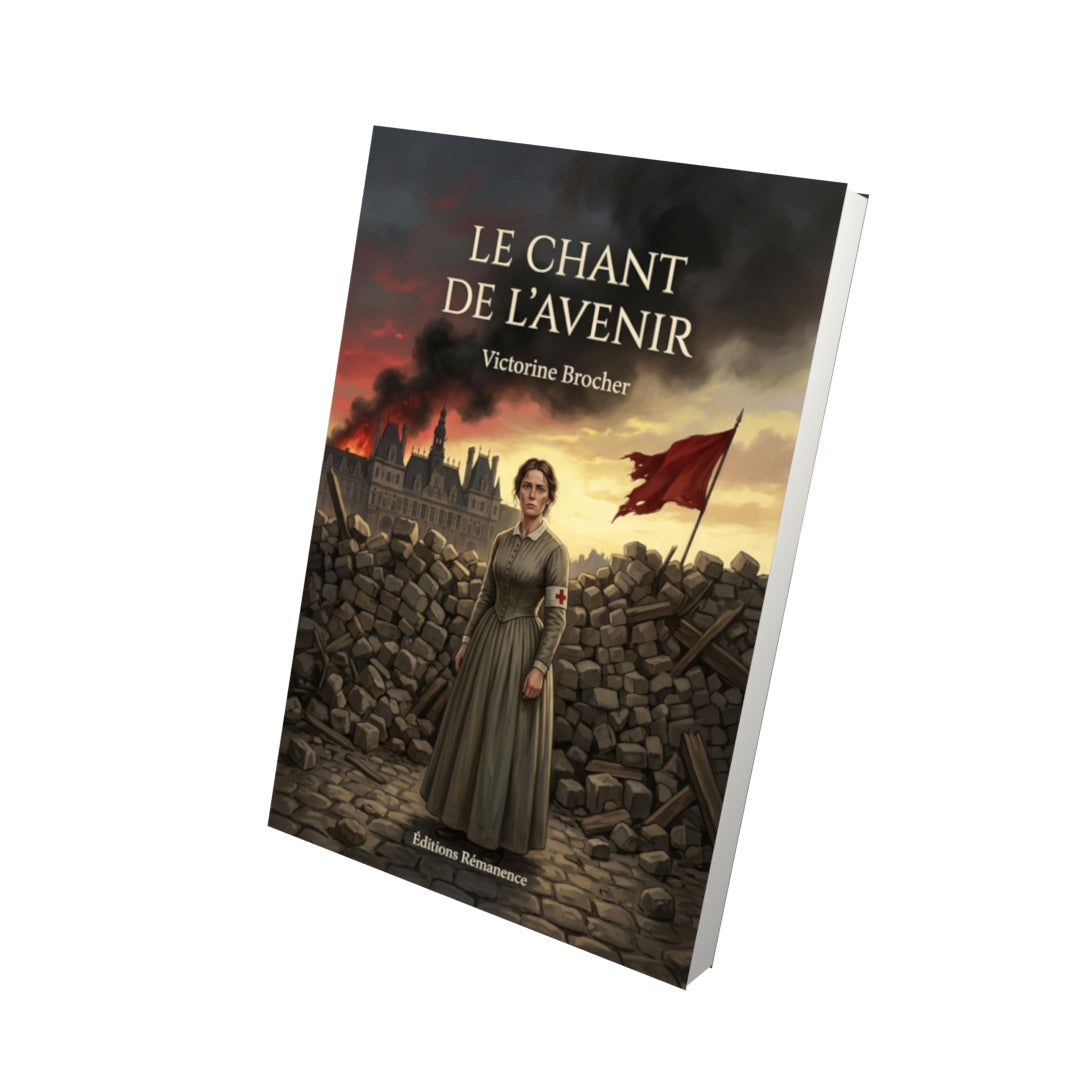 Livre Le Chant de l’avenir par Victorine Brocher - Vue 3D - Editions Remanence