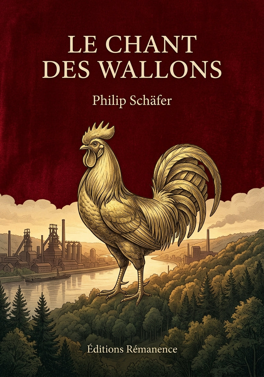 Livre Le Chant des Wallons par Philip Schäfer - Couverture - Editions Remanence