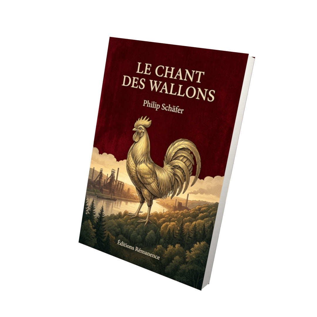 Livre Le Chant des Wallons par Philip Schäfer - Vue 3D - Editions Remanence