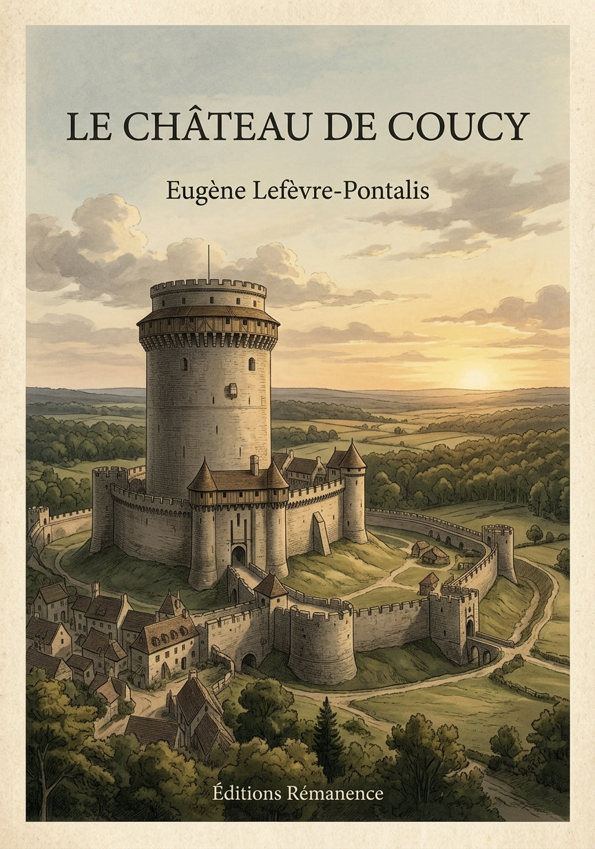 Le château de Coucy - Eugène Lefèvre-Pontalis (Couverture)