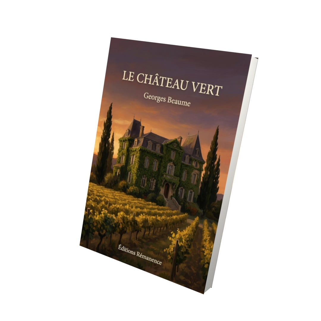 Livre Le Château vert par Georges Beaume - Vue 3D - Editions Remanence