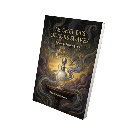 Livre Le Chef des odeurs suaves par Robert de Montesquiou - Vue 3D - Editions Remanence