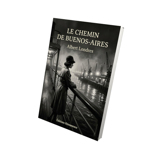 Livre Le Chemin de Buenos-Aires par Albert Londres - Vue 3D - Editions Remanence