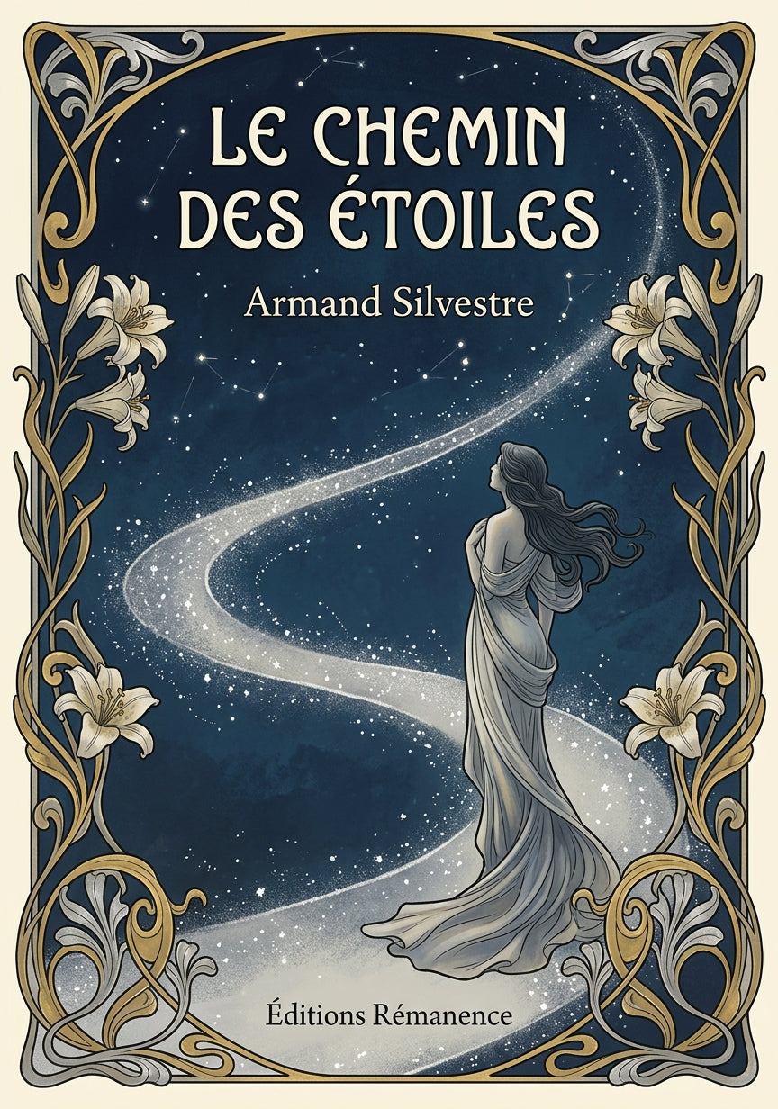 Livre Le Chemin des étoiles par Armand Silvestre - Couverture - Editions Remanence