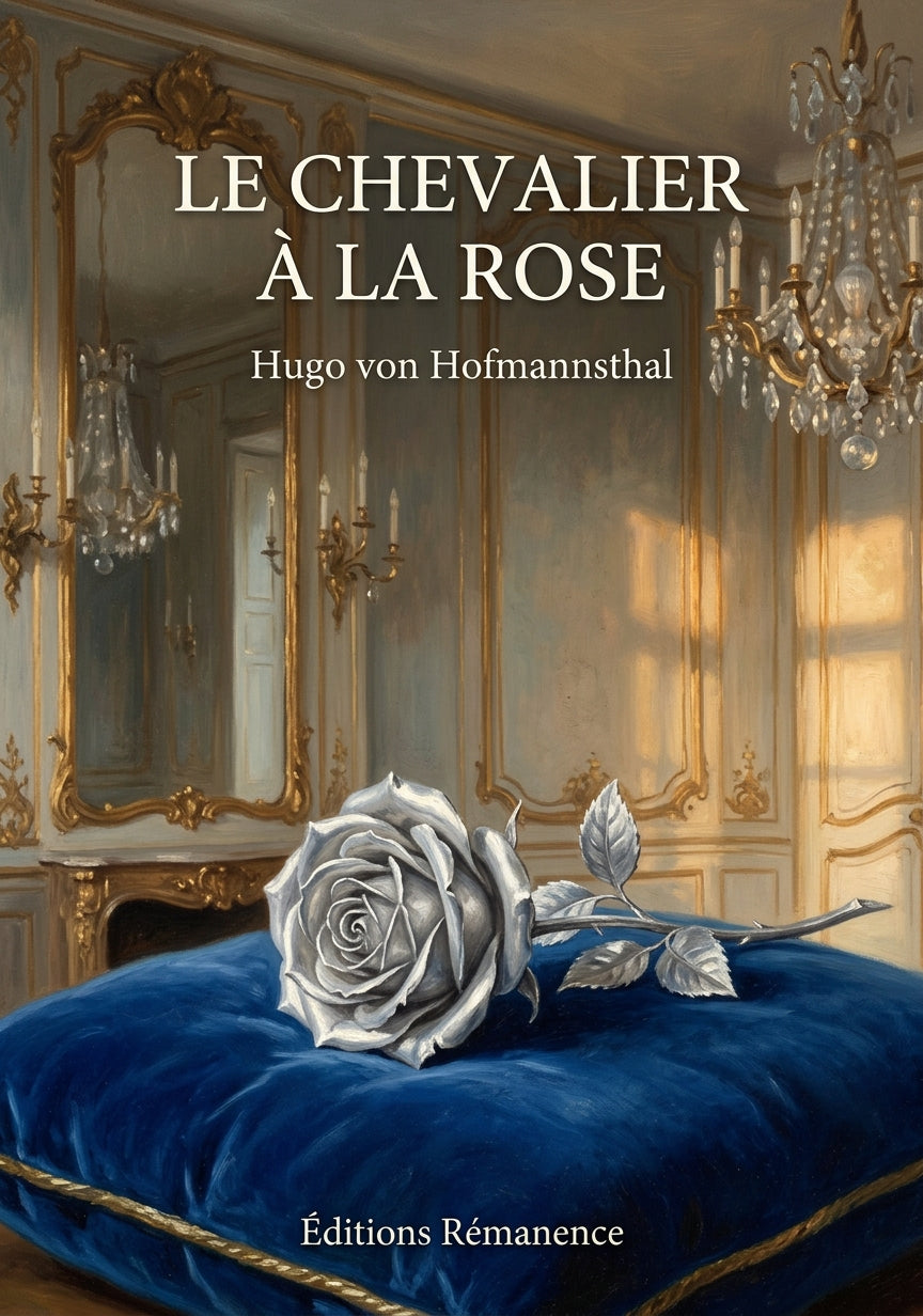 Livre Le Chevalier à la rose par Hugo von Hofmannsthal - Couverture - Editions Remanence
