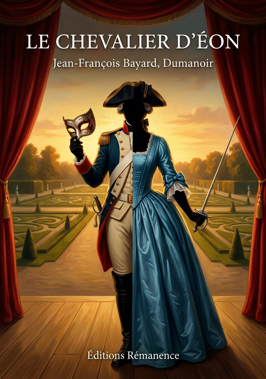 Livre Le Chevalier d’Éon par Jean-François Bayard, Dumanoir - Couverture - Editions Remanence