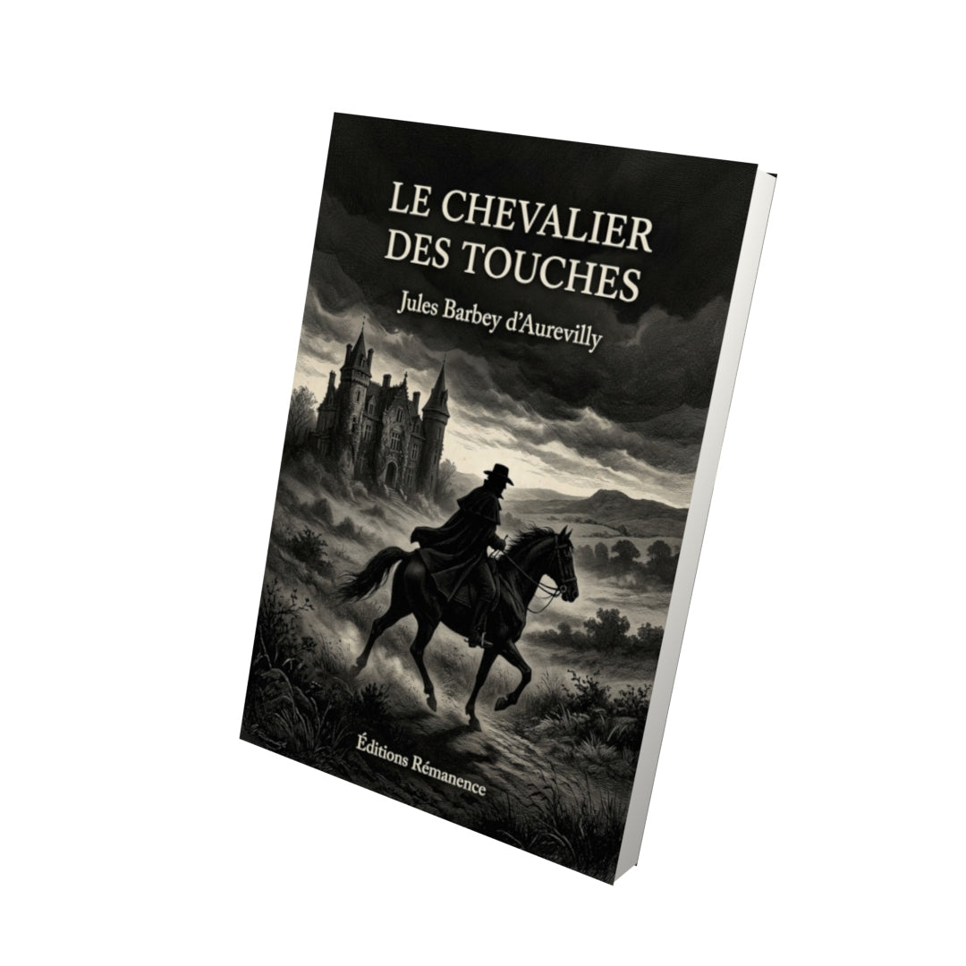 Livre Le Chevalier Des Touches par Jules Barbey d’Aurevilly - Vue 3D - Editions Remanence