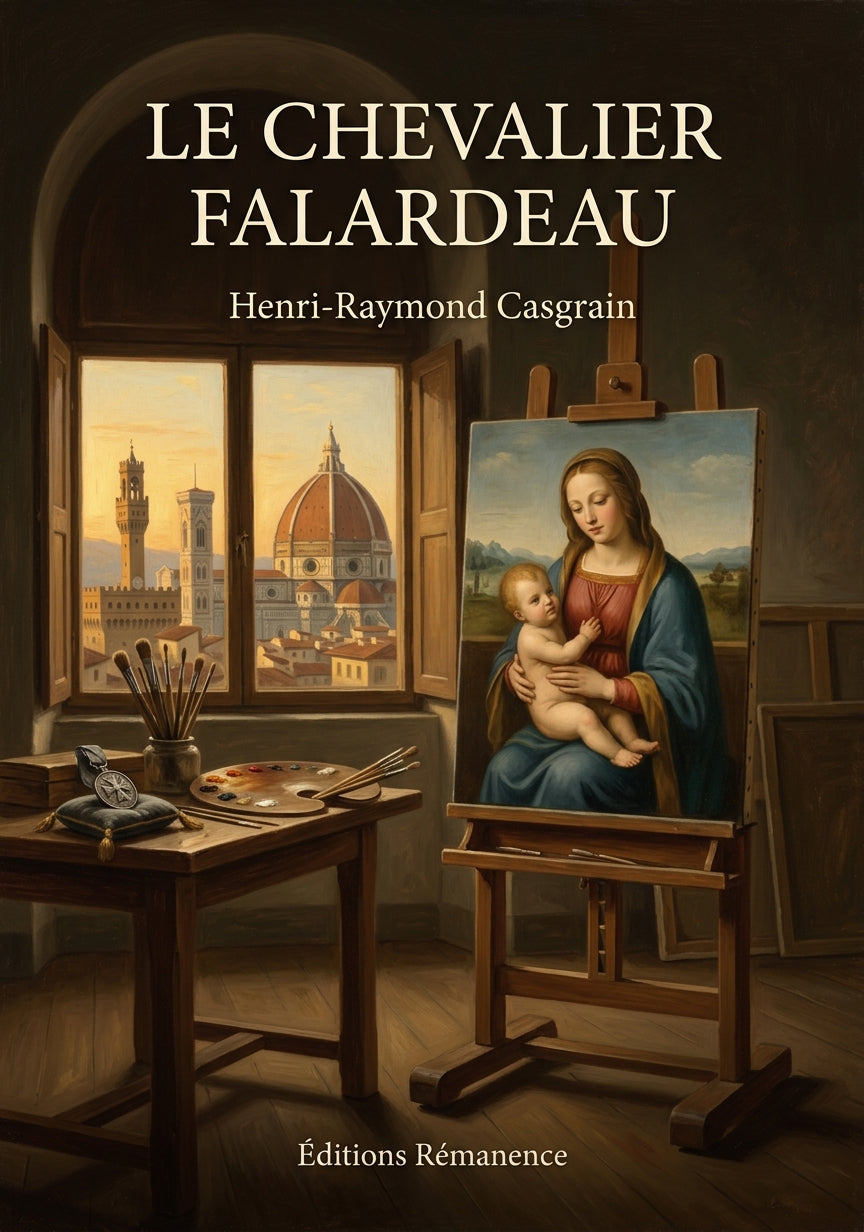Livre Le Chevalier Falardeau par Henri-Raymond Casgrain - Couverture - Editions Remanence