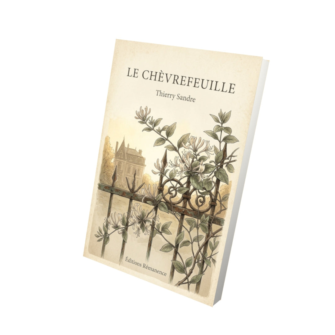Livre Le Chèvrefeuille - Thierry Sandre - Vue 3D - Editions Remanence