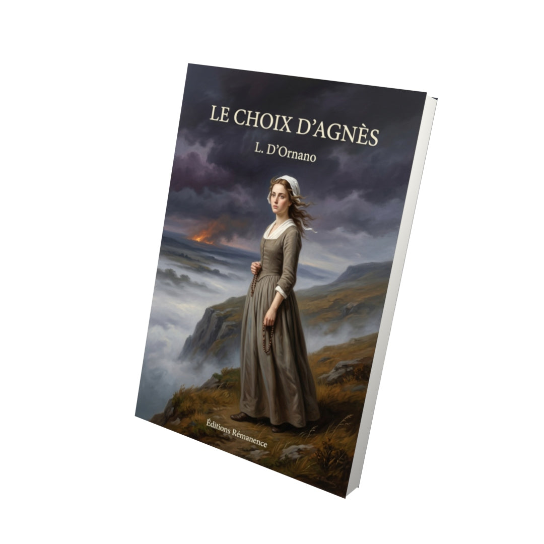Livre Le choix d’Agnès par L. D’Ornano - Vue 3D - Editions Remanence