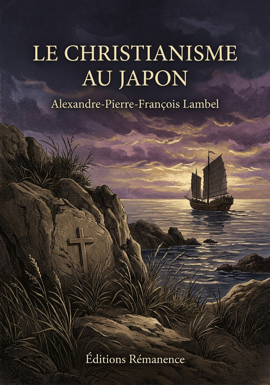 Livre Le christianisme au Japon par Alexandre-Pierre-François Lambel - Couverture - Editions Remanence