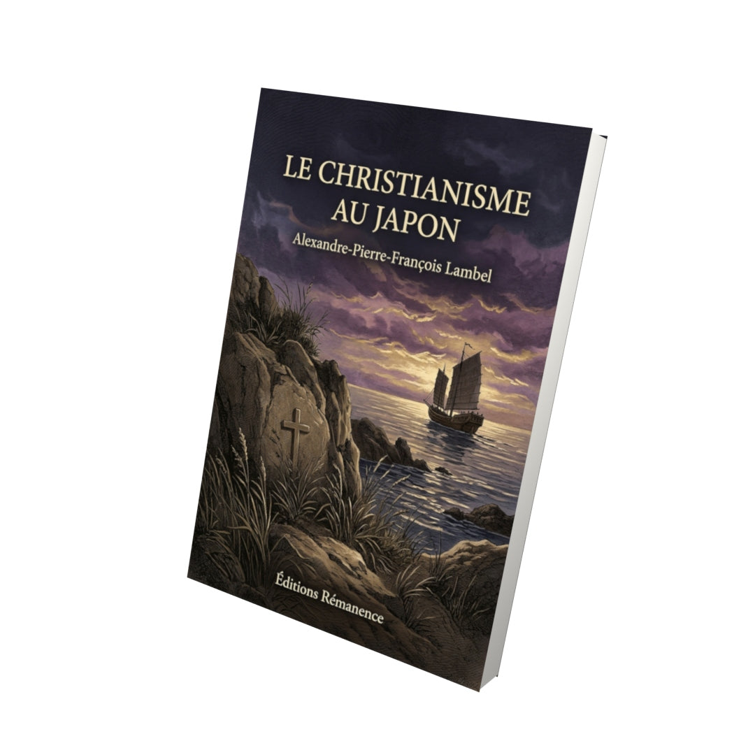 Livre Le christianisme au Japon par Alexandre-Pierre-François Lambel - Vue 3D - Editions Remanence