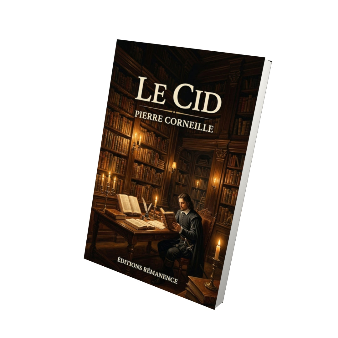 Livre Le Cid – Pierre Corneille - Vue 3D - Editions Remanence