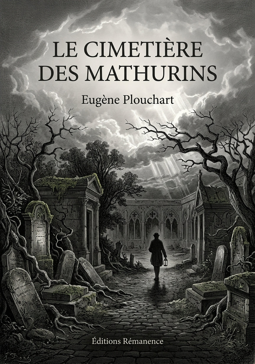 Livre Le Cimetière des Mathurins par Eugène Plouchart - Couverture - Editions Remanence