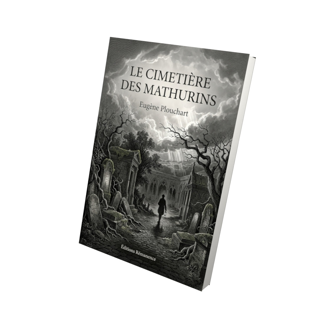 Livre Le Cimetière des Mathurins par Eugène Plouchart - Vue 3D - Editions Remanence