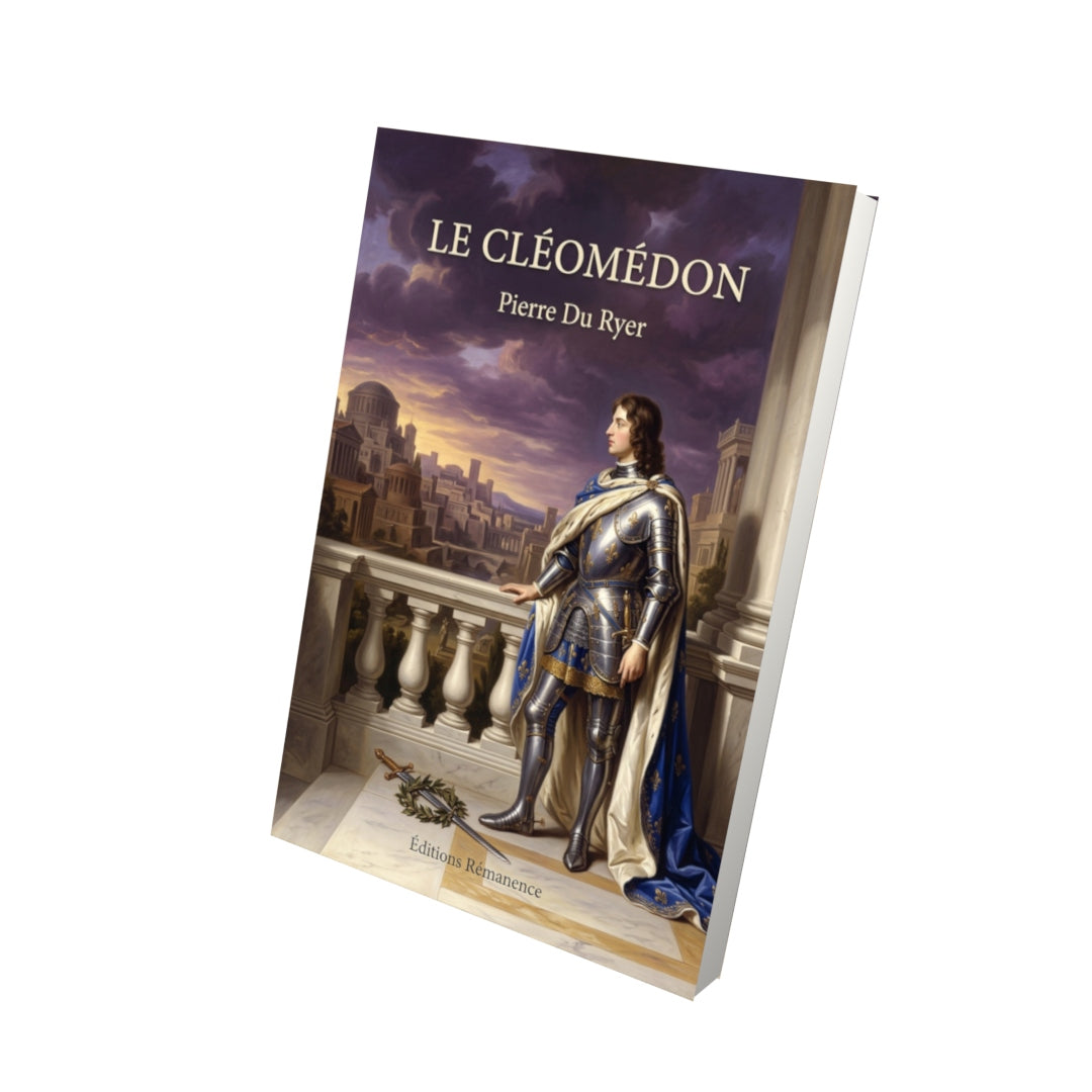 Livre Le Cléomédon par Pierre Du Ryer - Vue 3D - Editions Remanence