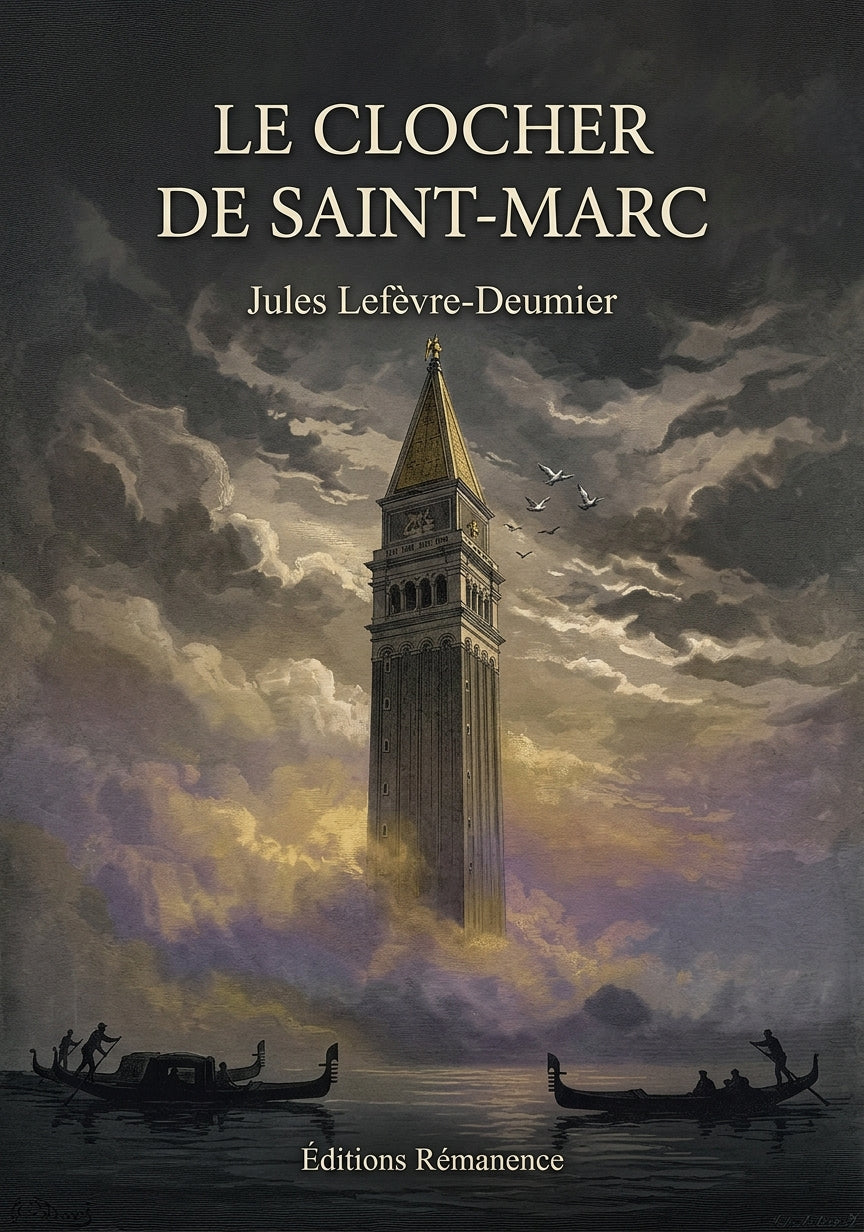 Livre Le Clocher de Saint-Marc par Jules Lefèvre-Deumier - Couverture - Editions Remanence