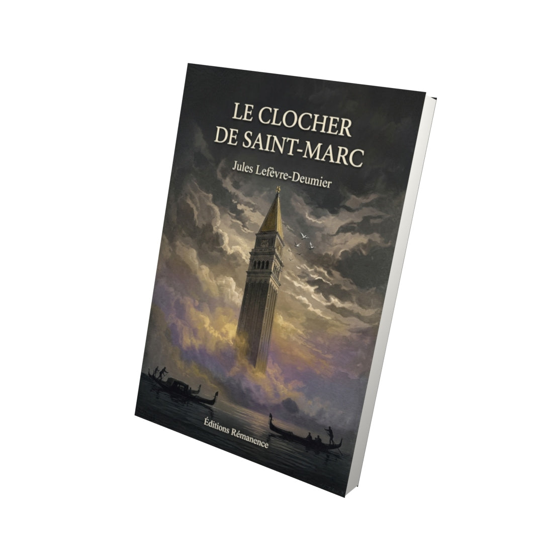 Livre Le Clocher de Saint-Marc par Jules Lefèvre-Deumier - Vue 3D - Editions Remanence