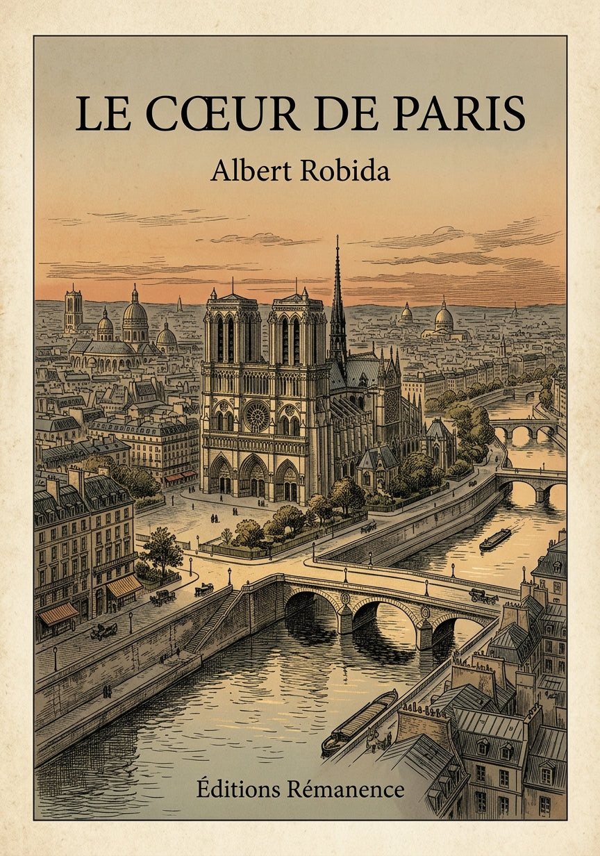 Le Cœur de Paris - Albert Robida (Couverture)
