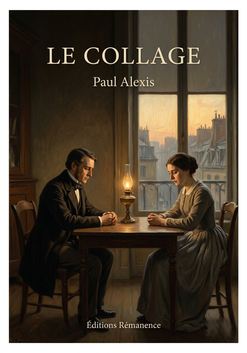 Livre Le Collage par Paul Alexis - Couverture - Editions Remanence