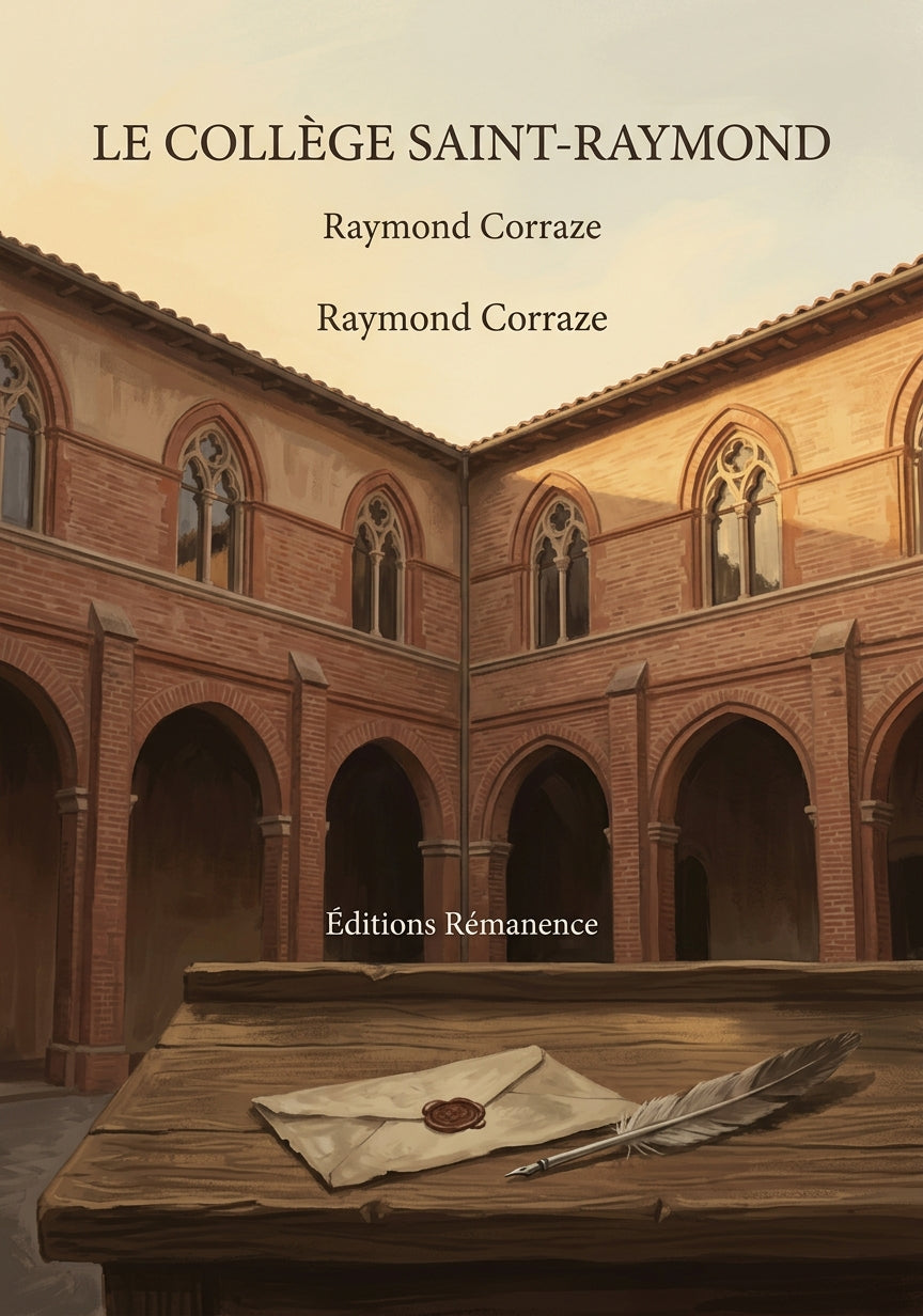 Livre Le Collège Saint-Raymond par Raymond Corraze - Couverture - Editions Remanence