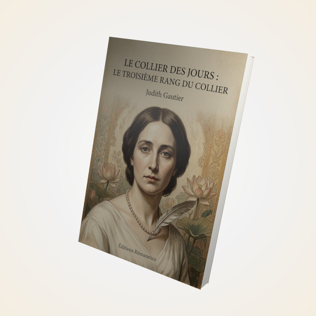 Livre Le collier des jours : Le troisième rang du collier - Judith Gautier - Couverture 3D