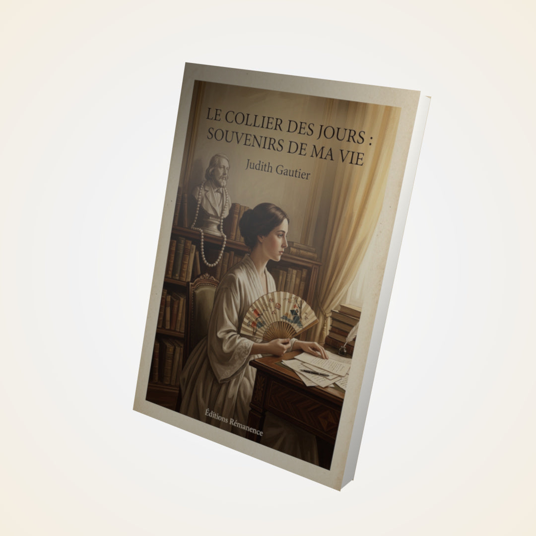 Livre Le collier des jours : Souvenirs de ma vie - Judith Gautier - Couverture 3D