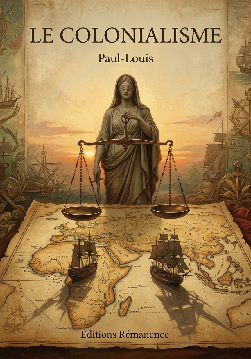 Livre Le Colonialisme par Paul-Louis - Couverture - Editions Remanence