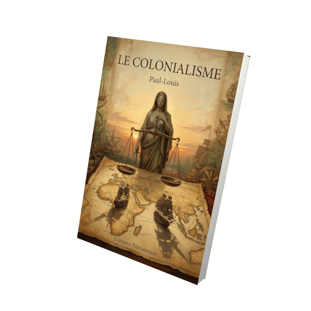 Livre Le Colonialisme par Paul-Louis - Vue 3D - Editions Remanence