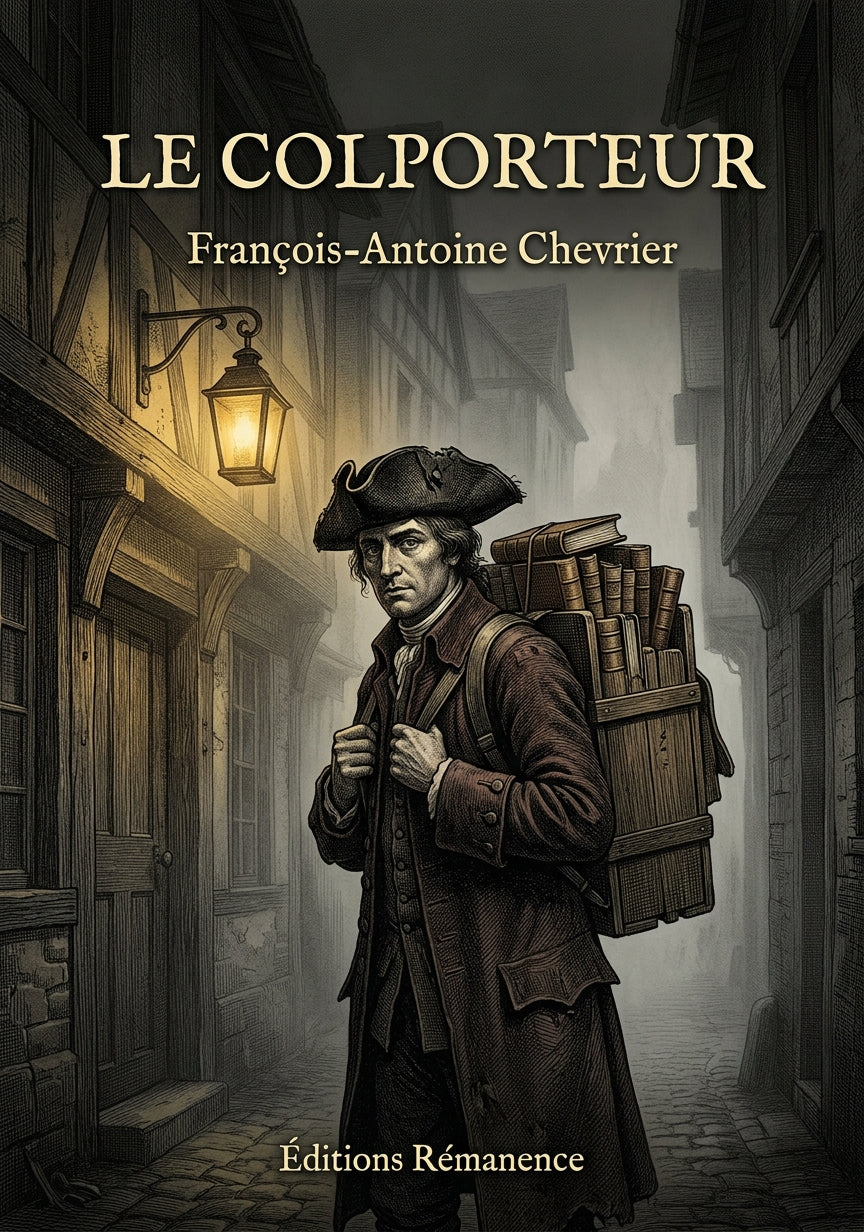 Livre Le Colporteur par François-Antoine Chevrier - Couverture - Editions Remanence