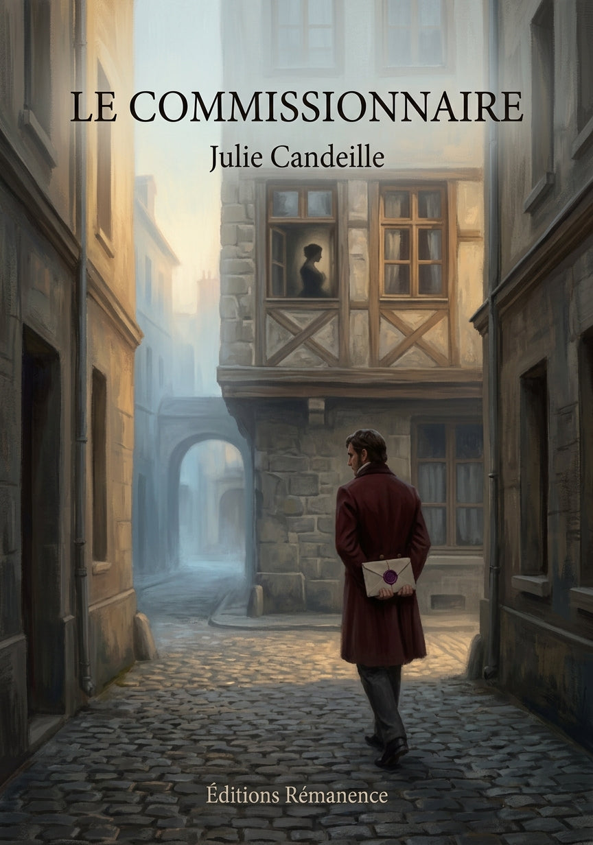 Livre Le Commissionnaire par Julie Candeille - Couverture - Editions Remanence