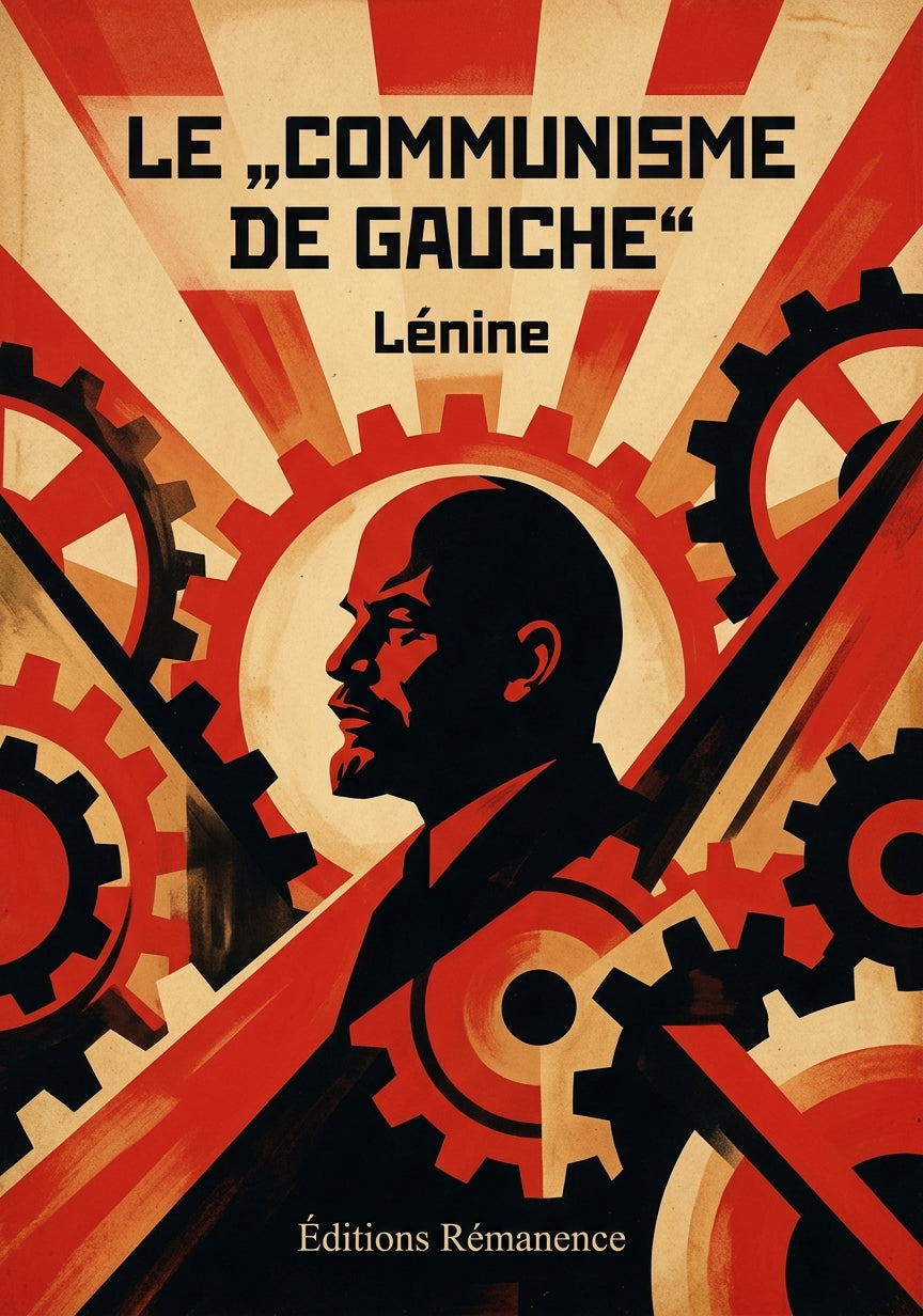 Livre Le „Communisme de Gauche“ par Lénine - Couverture - Editions Remanence
