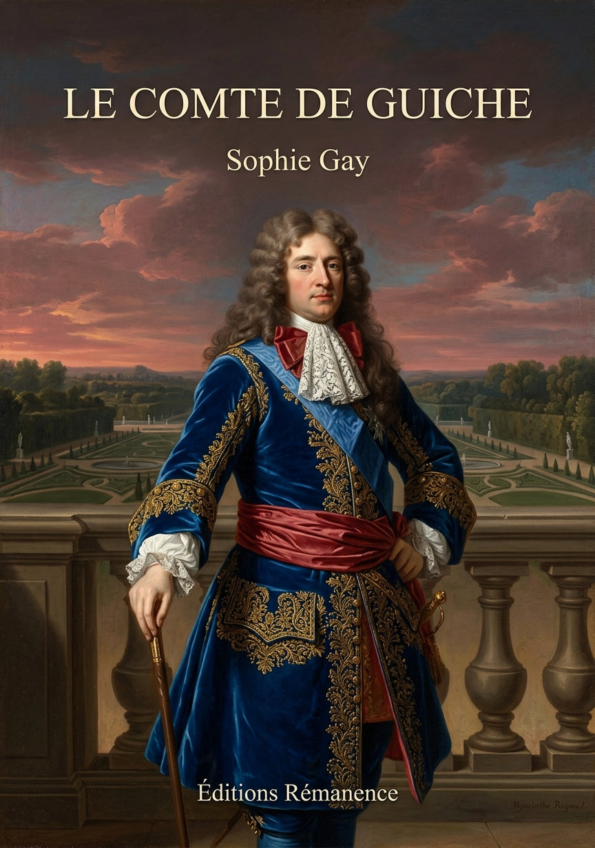 Livre Le Comte de Guiche par Sophie Gay - Couverture - Editions Remanence