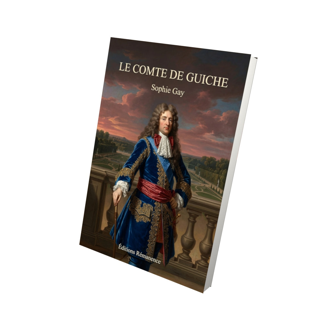 Livre Le Comte de Guiche par Sophie Gay - Vue 3D - Editions Remanence