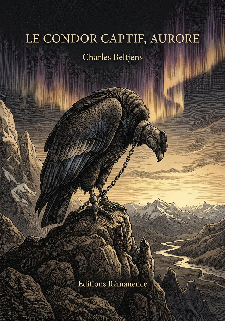 Livre Le Condor captif, Aurore par Charles Beltjens - Couverture - Editions Remanence
