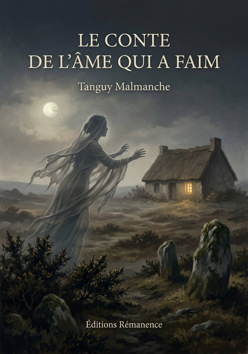 Livre Le Conte de l’Âme qui a faim par Tanguy Malmanche - Couverture - Editions Remanence